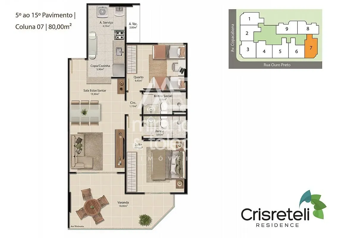 Apartamento, 2 quartos, 10 m² - Foto 13