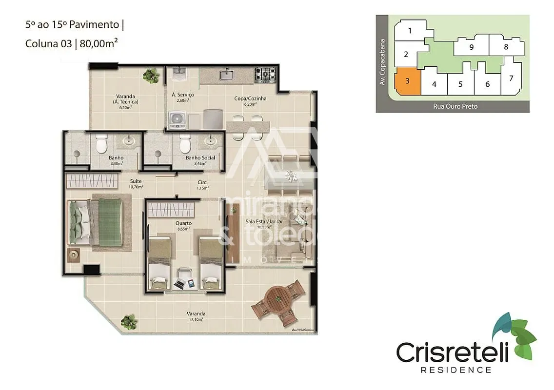 Apartamento, 2 quartos, 10 m² - Foto 9