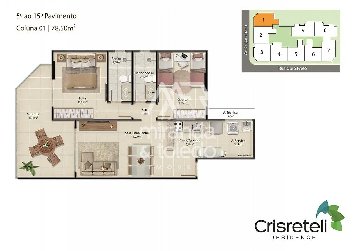 Apartamento, 2 quartos, 10 m² - Foto 7