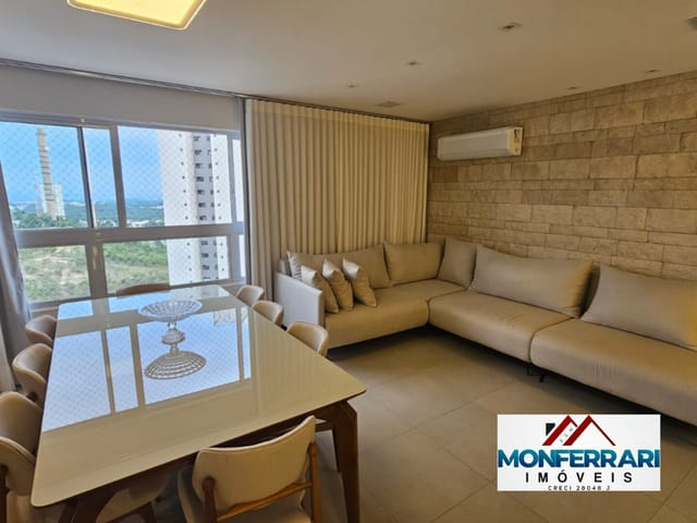 Apartamento 3 quartos e 4 banheiros, à venda, no bairro Serrinha em Goiânia