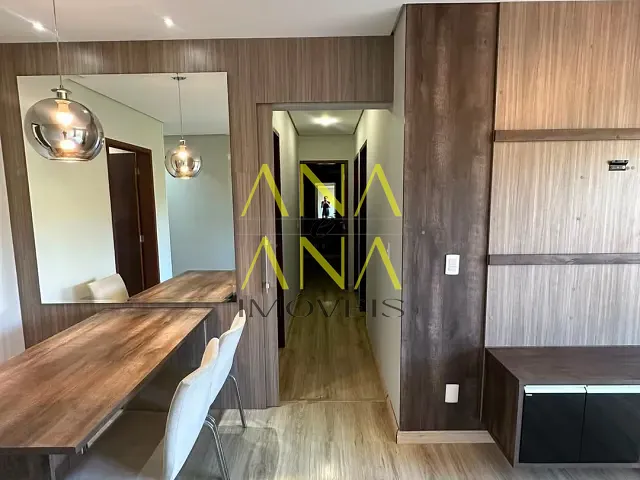 Apartamento 3 quartos e 2 banheiros, para alugar, no bairro Residencial das Ilhas em Bragança Paulista