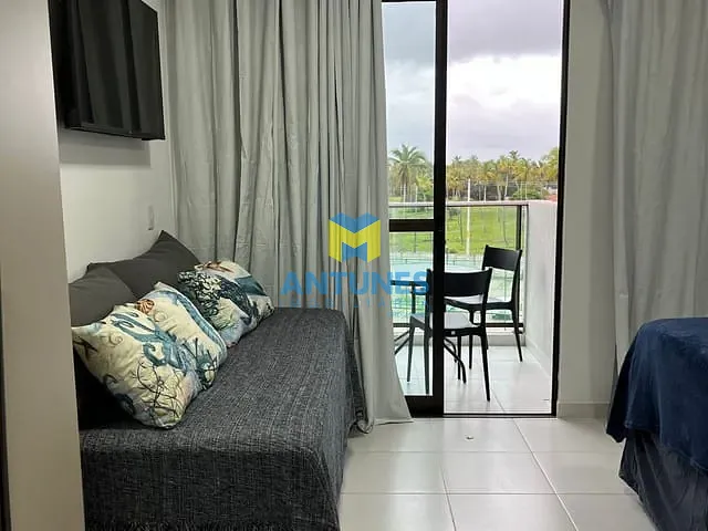 Apartamento com 30m² 1 quarto e 1 banheiro, para alugar, no bairro Muro Alto em Ipojuca
