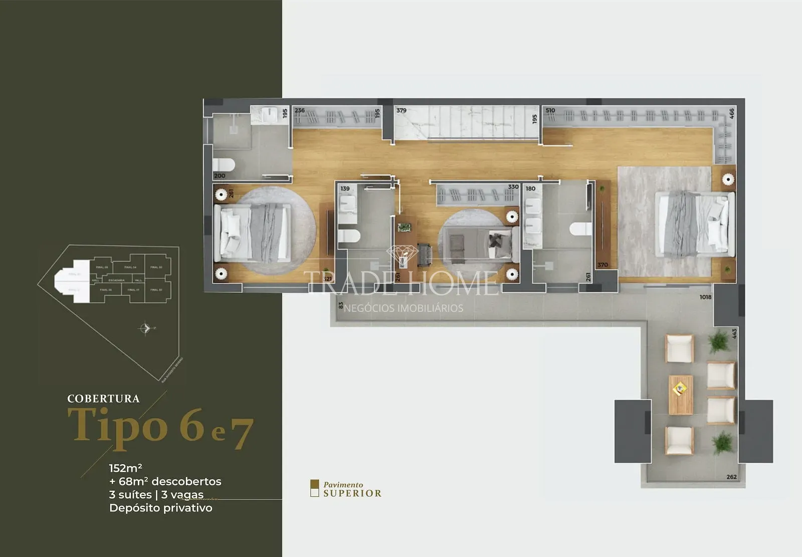 Apartamento, 3 quartos, 133 m² - Foto 40