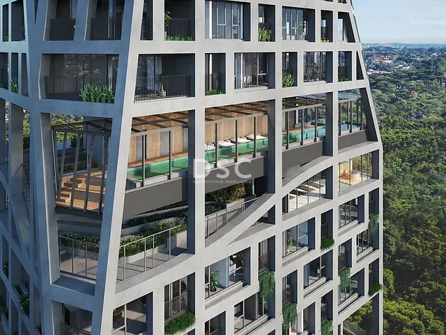Apartamento com 396m² 3 quartos e 1 banheiro, à venda, no bairro Mossunguê em Curitiba