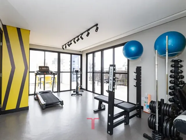 Apartamento com 45m² 1 quarto e 1 banheiro, à venda, no bairro Mercês em Curitiba