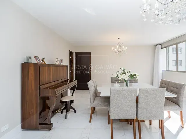 Apartamento com 131m² 3 quartos e 3 banheiros, à venda, no bairro Mercês em Curitiba