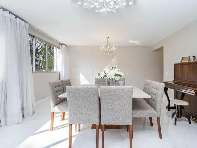 Apartamento com 131m² 3 quartos e 3 banheiros, à venda, no bairro Mercês em Curitiba