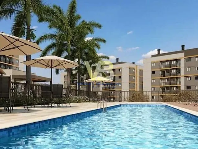 Apartamento com 56m² 2 quartos e 2 banheiros, à venda, no bairro Cidade Industrial em Curitiba