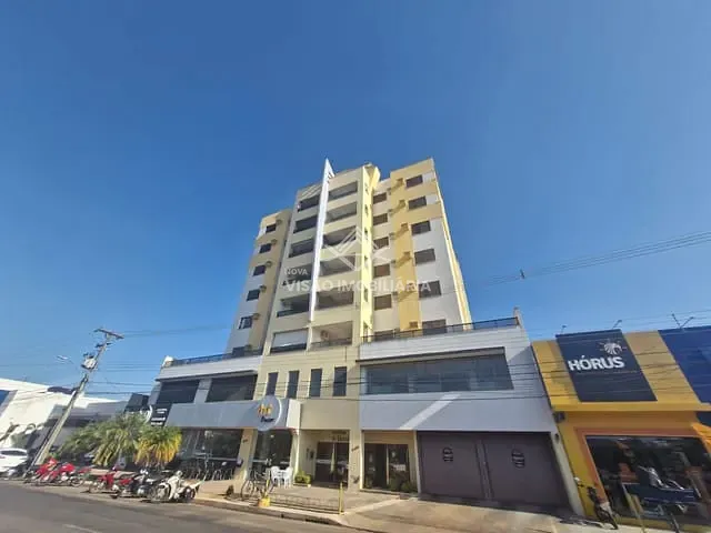 Apartamento 3 quartos e 2 banheiros, para alugar, no bairro Jardim Botânico em Sinop