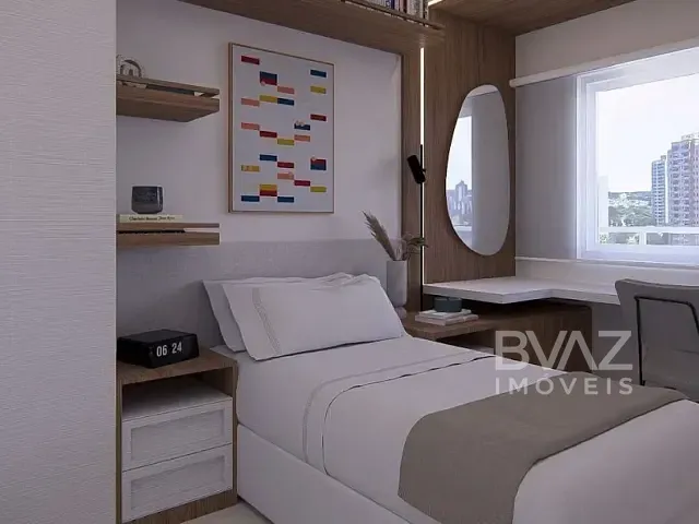 Apartamento com 49m² 1 quarto e 1 banheiro, à venda, no bairro Passagem em Cabo Frio