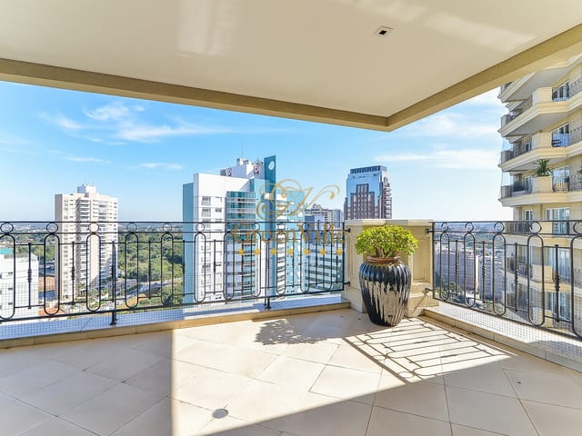 Foto do Apartamento - Ecoville, THE ROYAL PLAZA, apto 19º andar, um por andar, 340m² privativos, à venda, Curitiba, PR | Imobiliária GreenVille