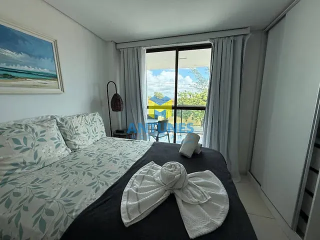 Apartamento com 30m² 1 quarto e 1 banheiro, para alugar, no bairro Porto de Galinhas em Ipojuca