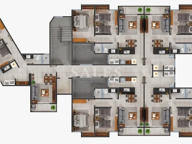 Apartamento com 45m² 2 quartos e 1 banheiro, à venda, no bairro Bom Jardim em Juiz de Fora