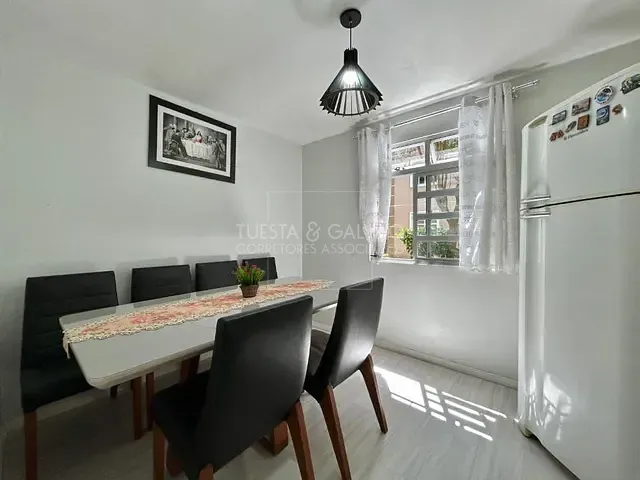 Apartamento com 56m² 3 quartos e 1 banheiro, à venda, no bairro Cidade Industrial em Curitiba