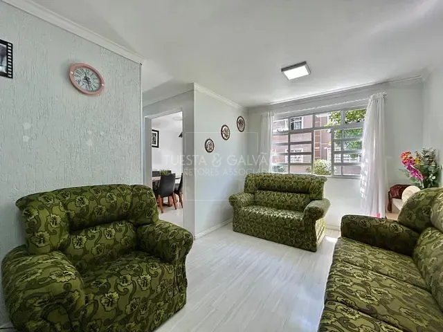 Apartamento com 56m² 3 quartos e 1 banheiro, à venda, no bairro Cidade Industrial em Curitiba