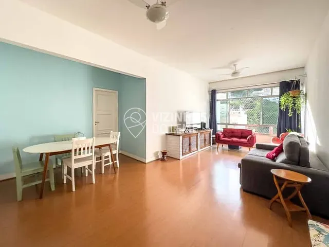 Apartamento com 128m² 3 quartos e 3 banheiros, à venda, no bairro Leme em Rio de Janeiro