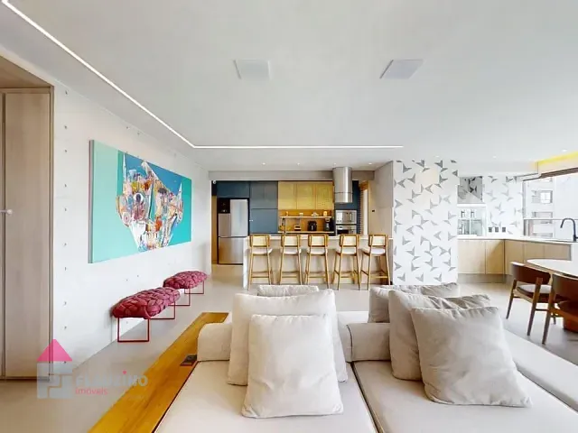Apartamento com 243m² 3 quartos e 4 banheiros, à venda, no bairro Brooklin em São Paulo