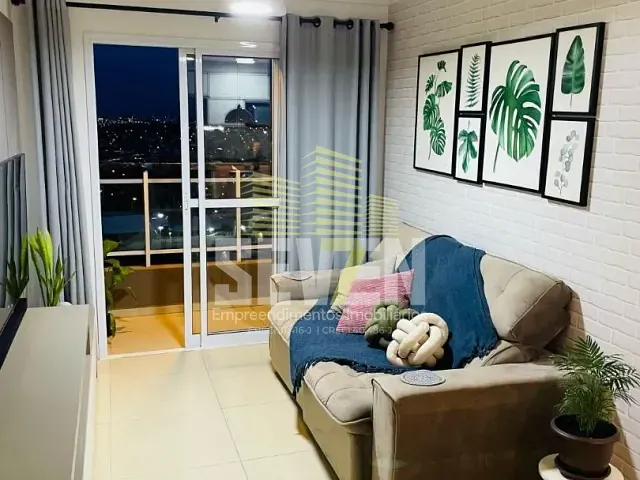 Apartamento com 70m² 3 quartos e 1 banheiro, à venda, no bairro Quinta Ranieri em Bauru