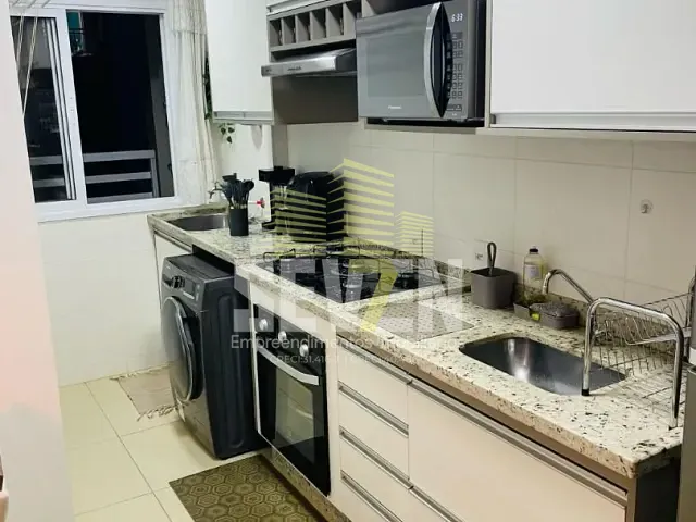 Apartamento com 70m² 3 quartos e 1 banheiro, à venda, no bairro Quinta Ranieri em Bauru