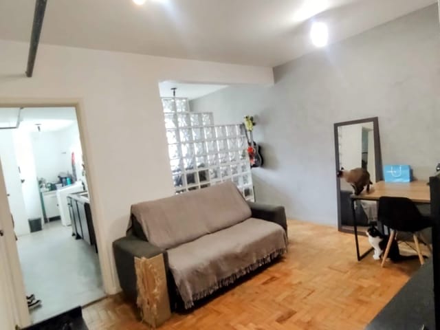 Apartamento 2 quartos e 1 banheiro, à venda, no bairro Consolação em São Paulo