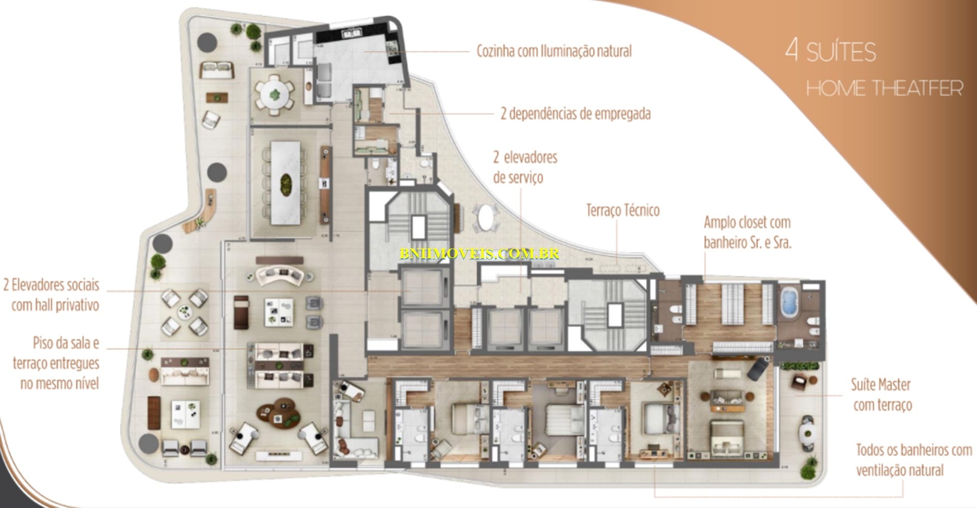 Apartamento, 4 quartos, 570 m² - Foto 14