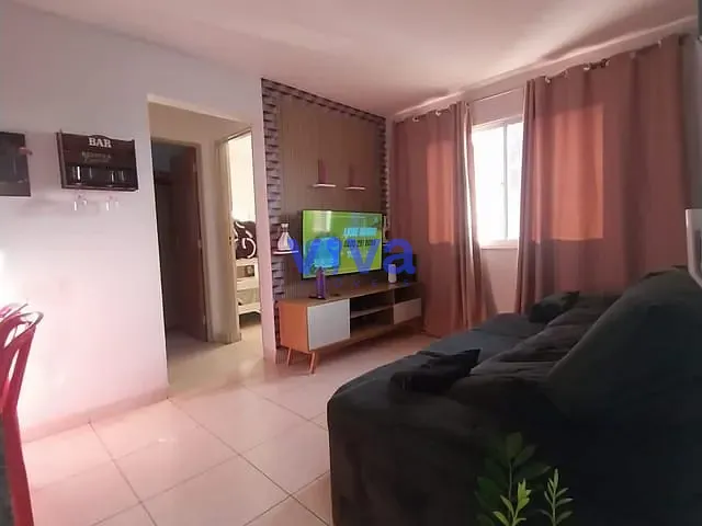 Apartamento 2 quartos e 1 banheiro, à venda, no bairro Independência - 1º Complemento Setor das Mansões em Aparecida de Goiânia