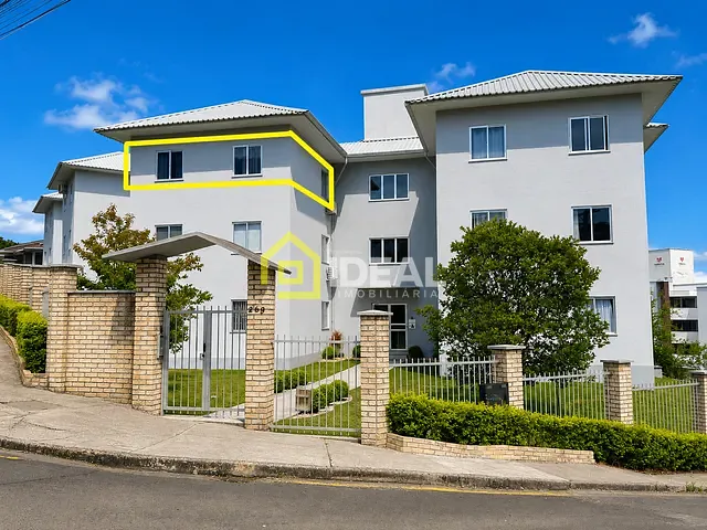 Apartamento 2 quartos e 1 banheiro, à venda, no bairro Guilherme Reich em Concórdia