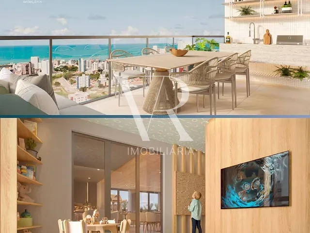 Apartamento 2 quartos e 2 banheiros, à venda, no bairro Jardim Oceania em João Pessoa