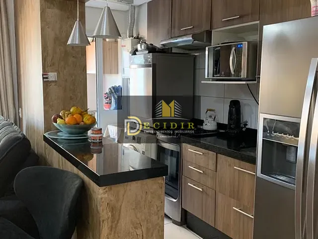 Apartamento com 67m² 3 quartos e 2 banheiros, à venda, no bairro Vila Homero Thon em Santo André