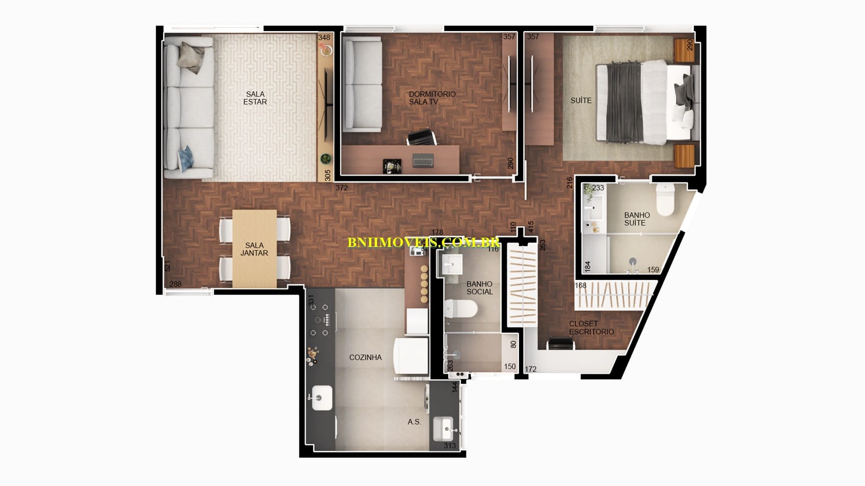 Apartamento, 2 quartos, 5000 m² - Foto 2