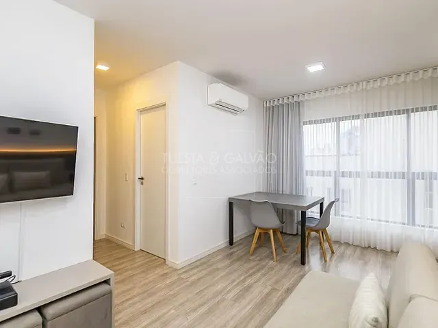 Apartamento com 53m² 2 quartos e 2 banheiros, à venda, no bairro Bigorrilho em Curitiba