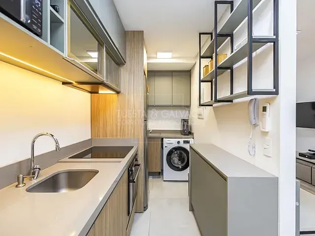 Apartamento com 53m² 2 quartos e 2 banheiros, à venda, no bairro Bigorrilho em Curitiba