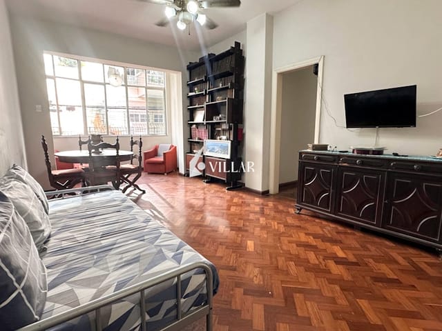 Apartamento com 120m² 3 quartos e 2 banheiros, à venda, no bairro Humaitá em Rio de Janeiro