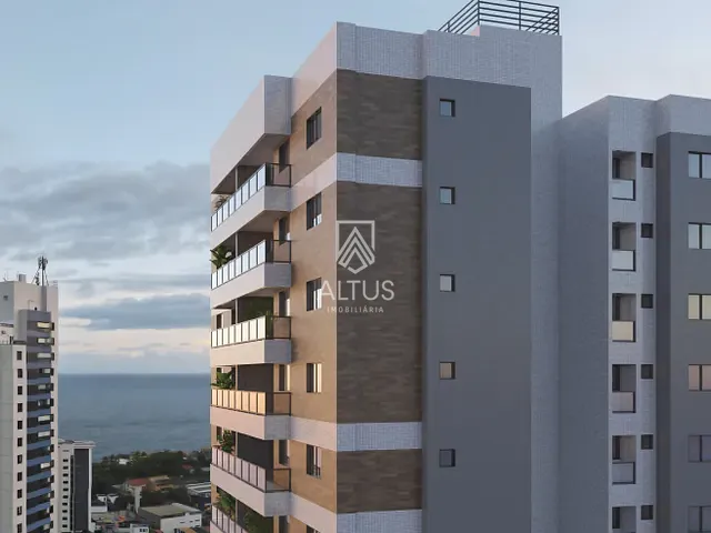 Apartamento 3 quartos e 3 banheiros, à venda, no bairro Rio Vermelho em Salvador