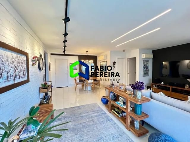 Apartamento com 127m² 3 quartos e 4 banheiros, à venda, no bairro Barra da Tijuca em Rio de Janeiro