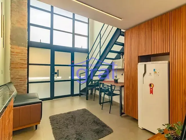 Apartamento 1 quarto e 1 banheiro, para alugar, no bairro Mirandópolis em São Paulo