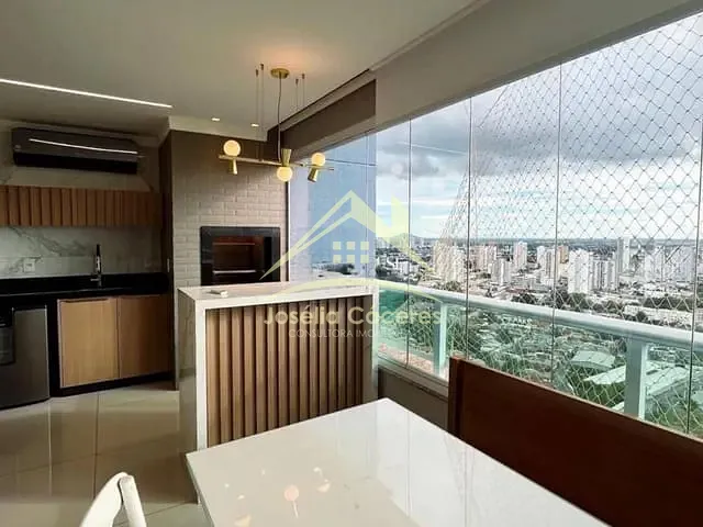Apartamento com 168m² 3 quartos e 5 banheiros, à venda, no bairro Jardim Aclimação em Cuiabá