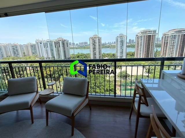 Apartamento com 169m² 3 quartos e 5 banheiros, à venda, no bairro Barra da Tijuca em Rio de Janeiro