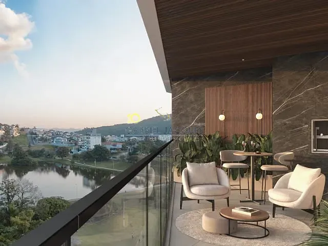 Apartamento 1 quarto e 1 banheiro, à venda, no bairro Pedra Branca em Palhoça