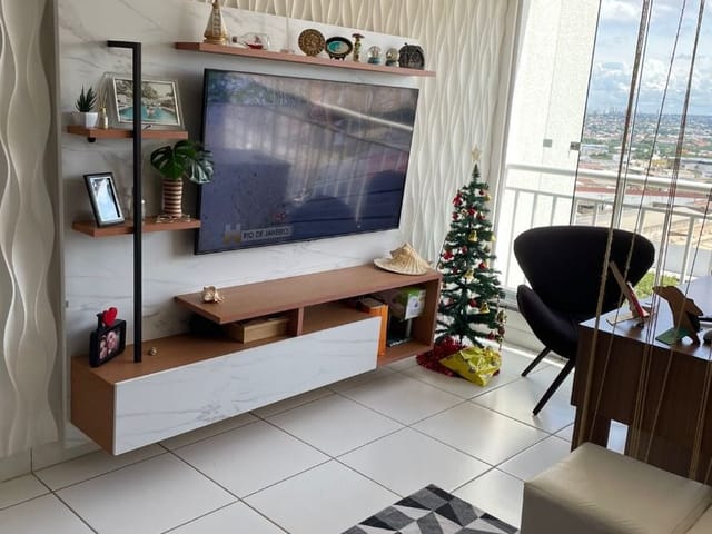 Foto do Apartamento - Apartamento à venda no Residencial livre Ipiranga no Bairro Ipiranga em Goiânia GO tendo 58m² com 2 quartos sendo 1 suíte e 1 vaga de garagem. | Home Gyn Imóveis Ltda
