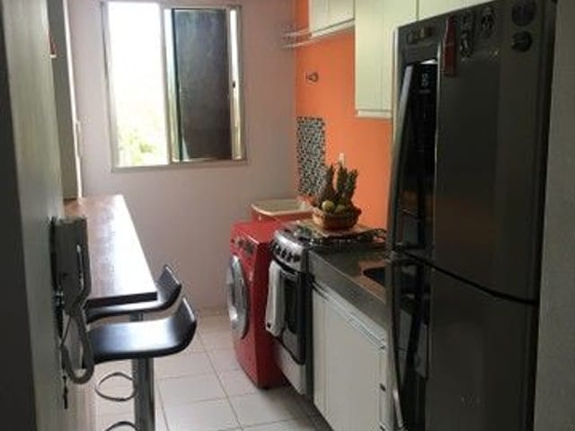 Foto do Apartamento - Apartamento no Condominio Jeribá com 2 dormitórios à venda, 45 m² por R$ 180.200 - Jardim Califórnia - Jacareí/SP | RUSSI IMÓVEIS