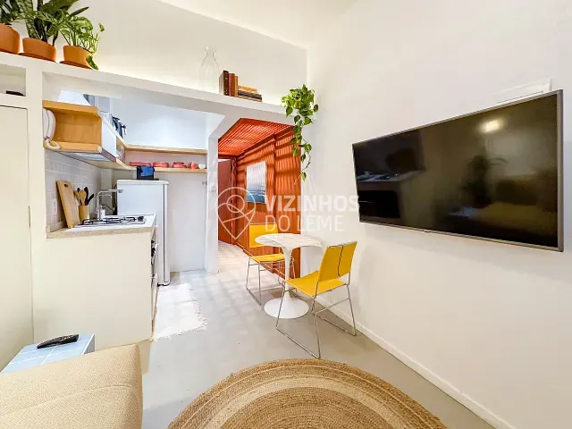 Apartamento com 32m² 1 quarto e 1 banheiro, à venda, no bairro Leme em Rio de Janeiro