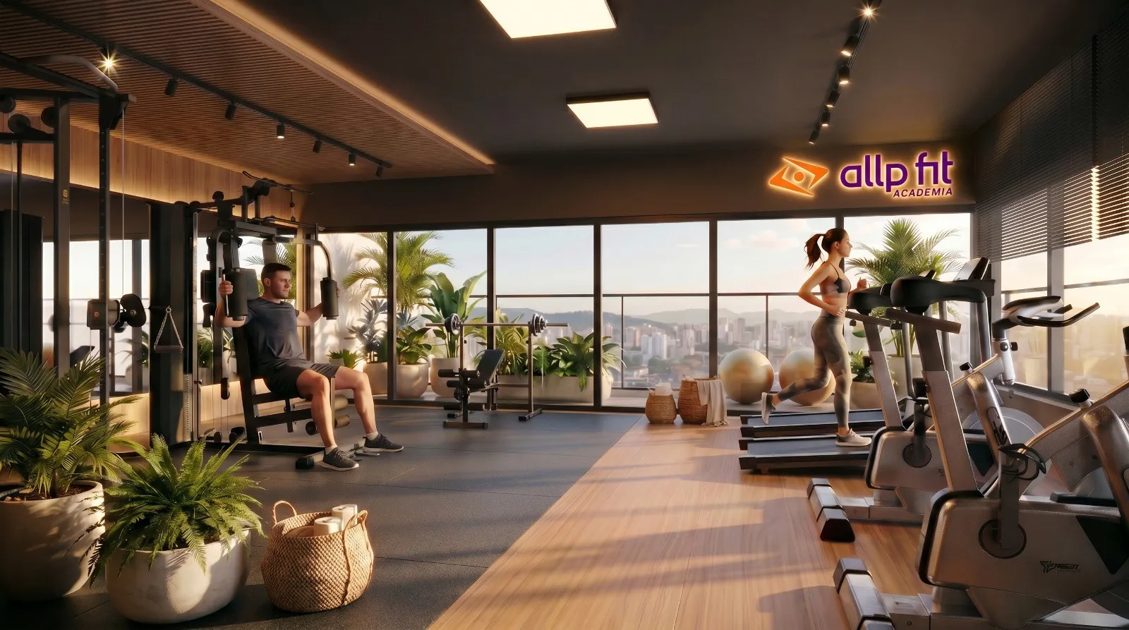 Perspectiva do Apartamento - Apartamentos e Studios à venda, Morro da Glória, Juiz de Fora, MG | Bom Clima Imoveis Ltda