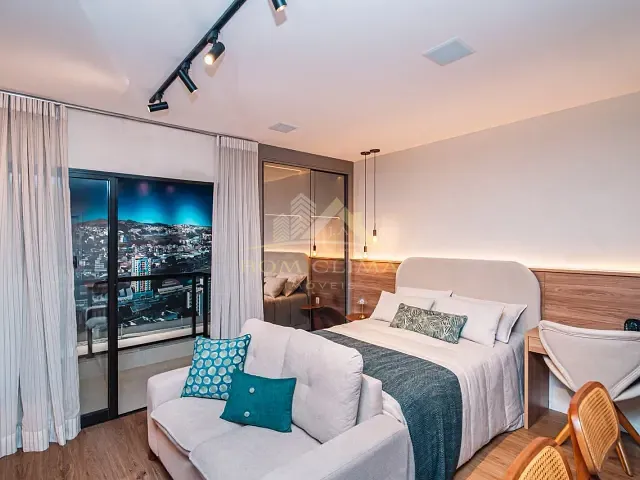 Apartamento 1 quarto e 1 banheiro, à venda, no bairro Morro da Glória em Juiz de Fora