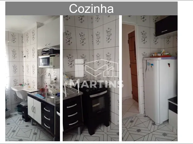 Apartamento 2 quartos e 1 banheiro, à venda, no bairro Jardim Iracema em Taboão da Serra