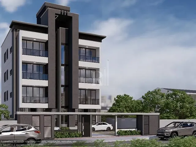 Apartamento 2 quartos e 2 banheiros, à venda, no bairro Joáia em Tijucas