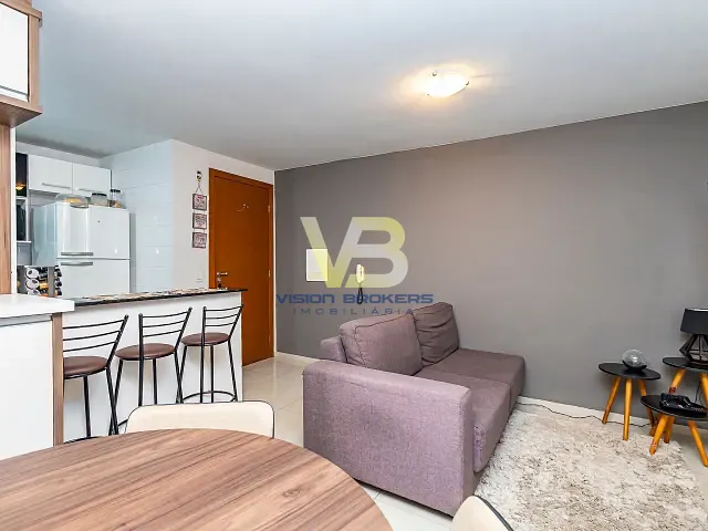 Apartamento com 60m² 2 quartos e 1 banheiro, à venda, no bairro Fazendinha em Curitiba