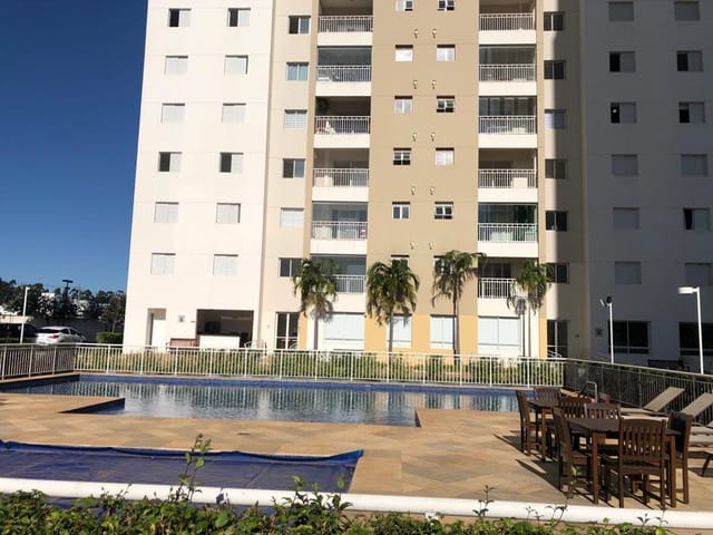 Apartamento com 50m² 2 quartos e 2 banheiros, para alugar, no bairro Santa Terezinha em Paulínia