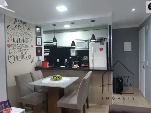 Apartamento com 45m² 2 quartos e 1 banheiro, à venda, no bairro Jardim Ísis em Cotia