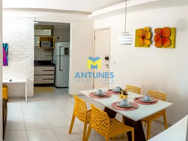 Apartamento com 80m² 2 quartos e 2 banheiros, à venda, no bairro Porto de Galinhas em Ipojuca